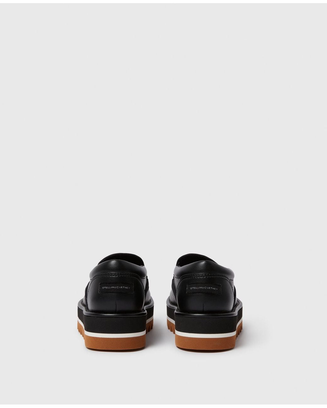 Stella McCartney Black Sneak-elyse Platform Slippers