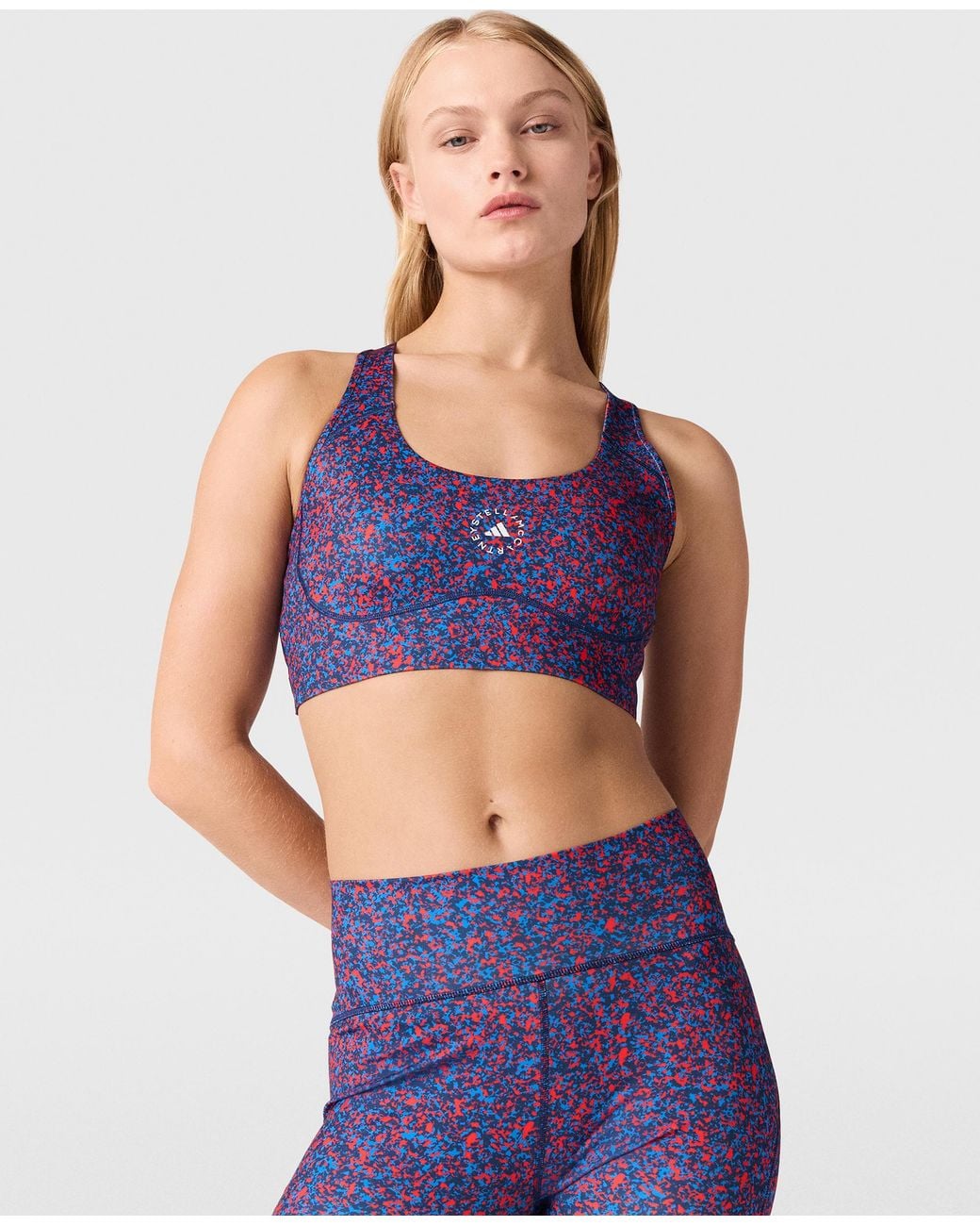Stella McCartney Blue Truepurpose Training Bra