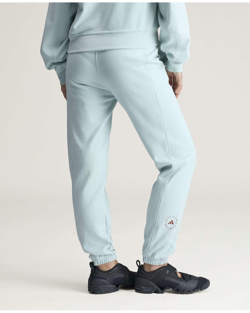 Stella McCartney Blue Logo Elasticated Joggers