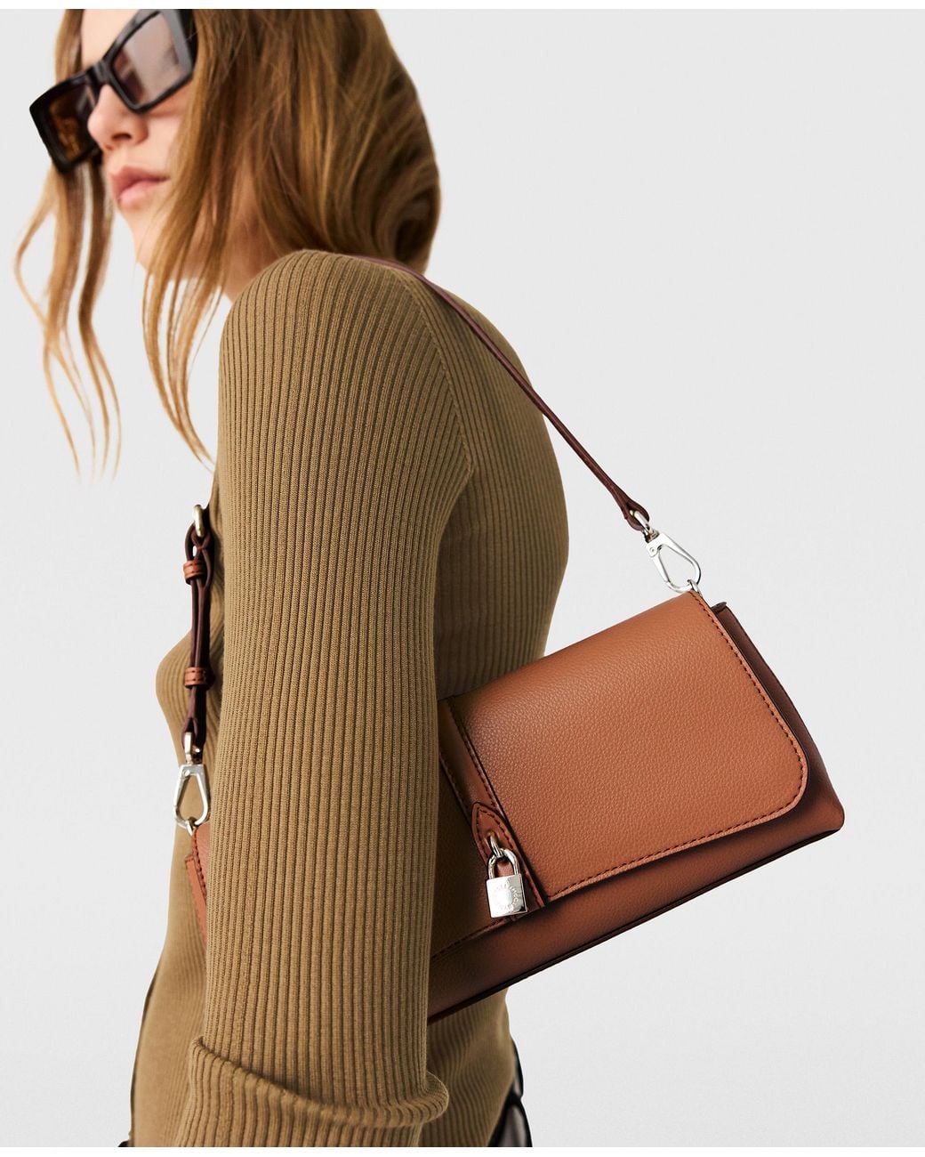 Stella McCartney White Ryder Pochette Shoulder Bag