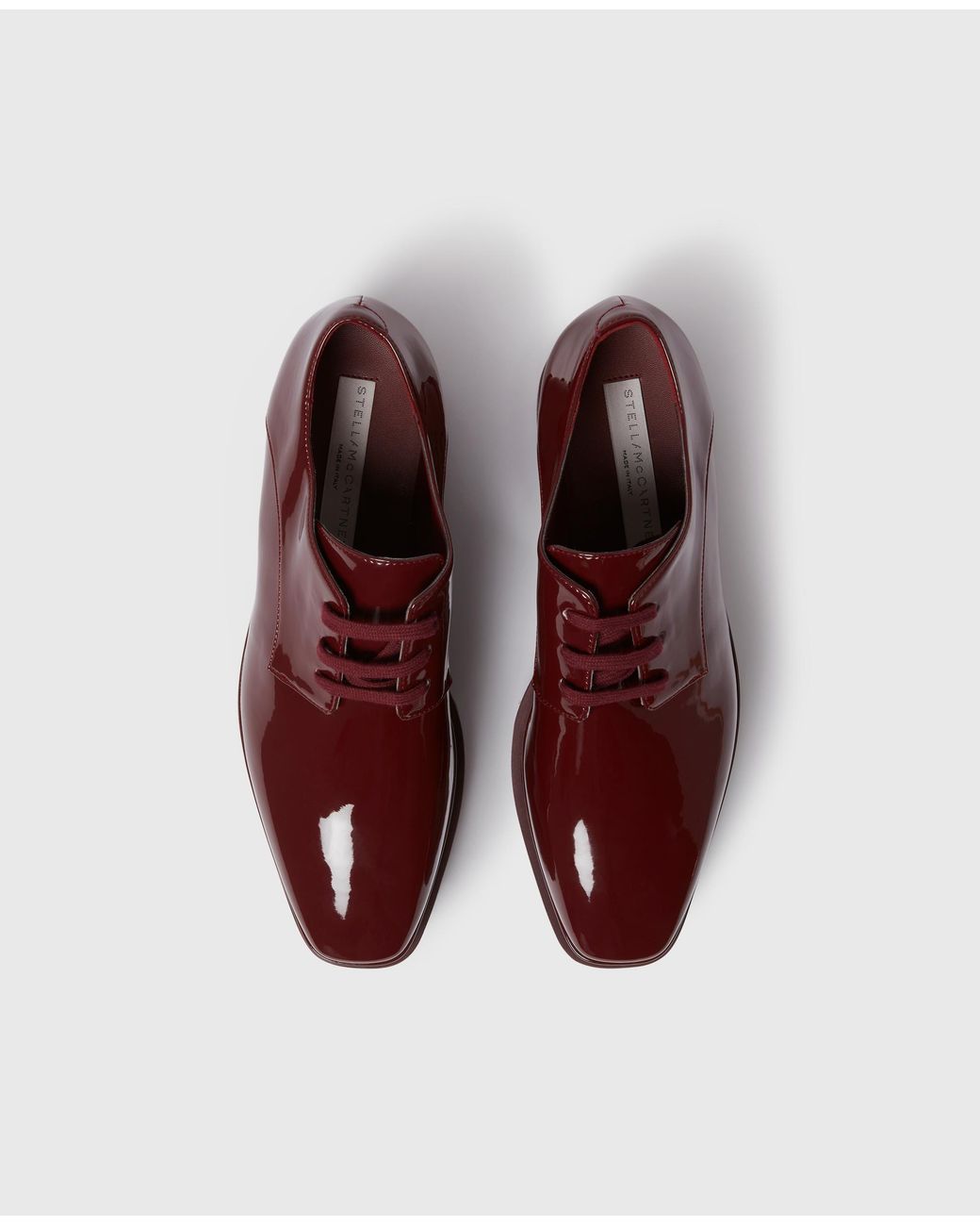 Stella McCartney Red Limited Edition Elyse Monochrome Platforms