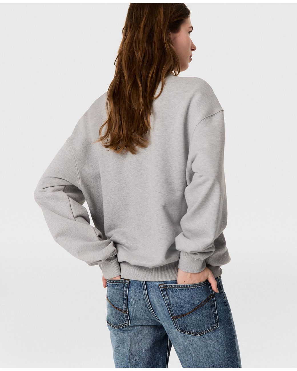 Stella McCartney Gray Superstar Cotton Sweatshirt