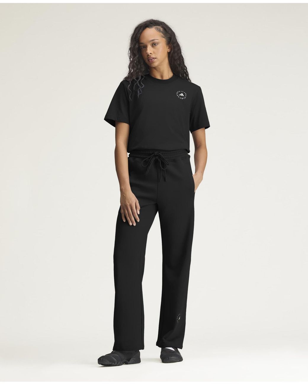 Stella McCartney Black Adidas By Sportswear Tee
