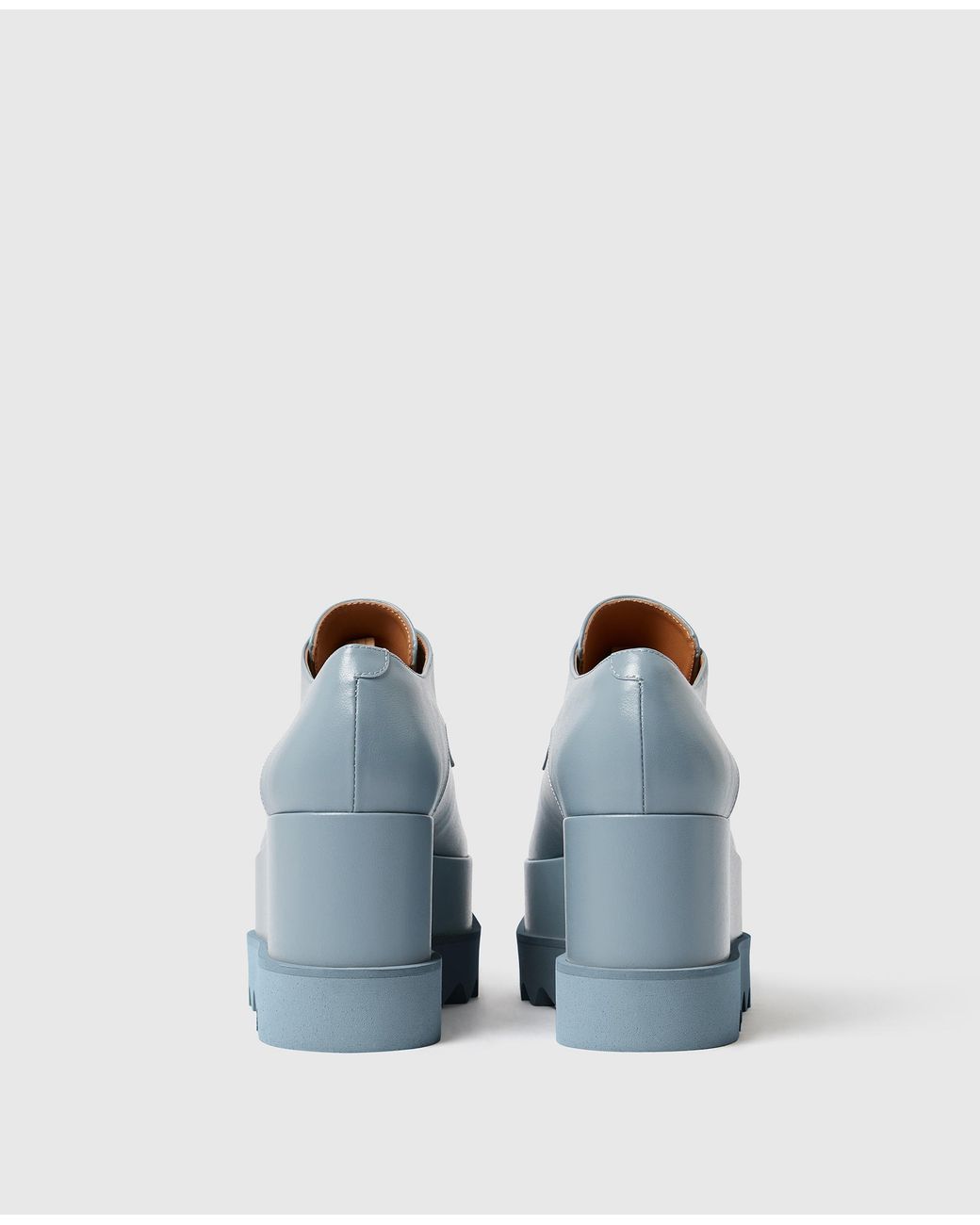 Stella McCartney Blue Elyse Platform Shoes