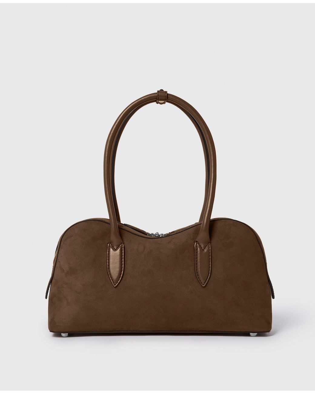 Stella McCartney Brown Ryder Suede Shoulder Bag