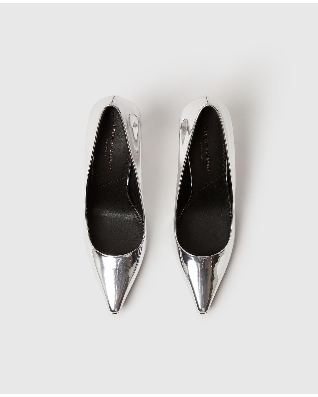 Stella McCartney White Elsa Patent Pumps