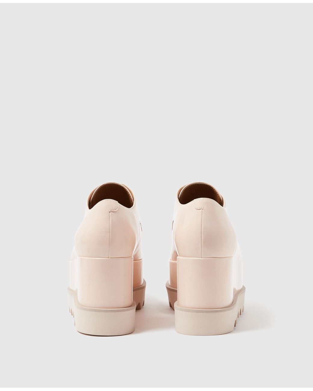 Stella McCartney Natural Elyse Platform Shoes