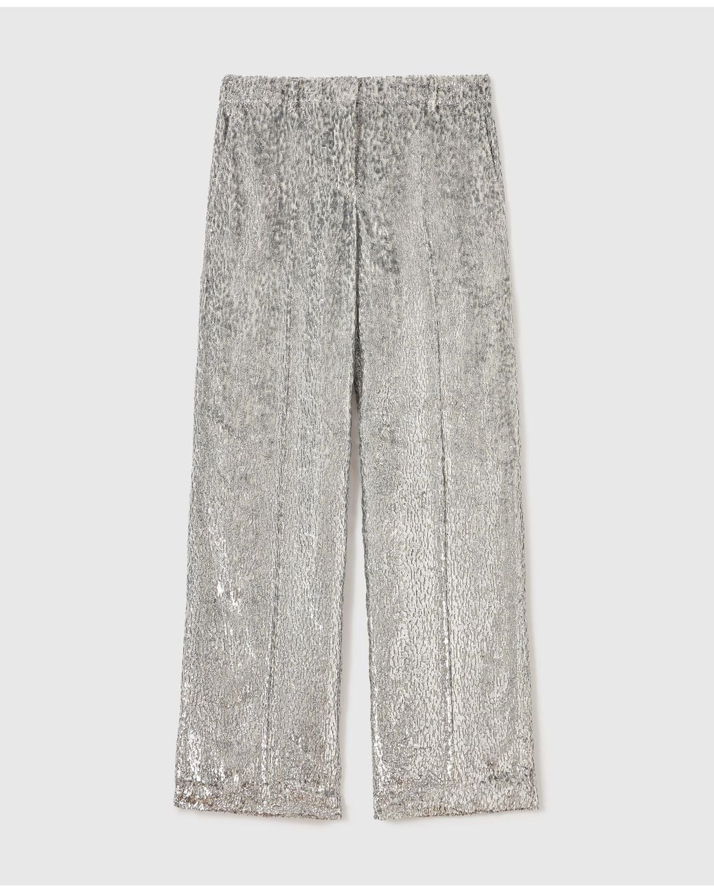 Stella McCartney Gray Fil Coupe Trousers