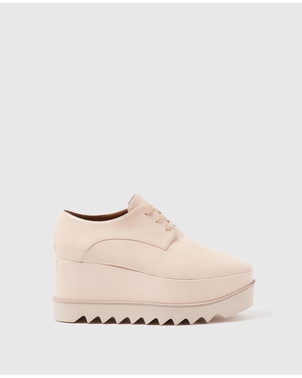 Stella McCartney Natural Elyse Platform Shoes