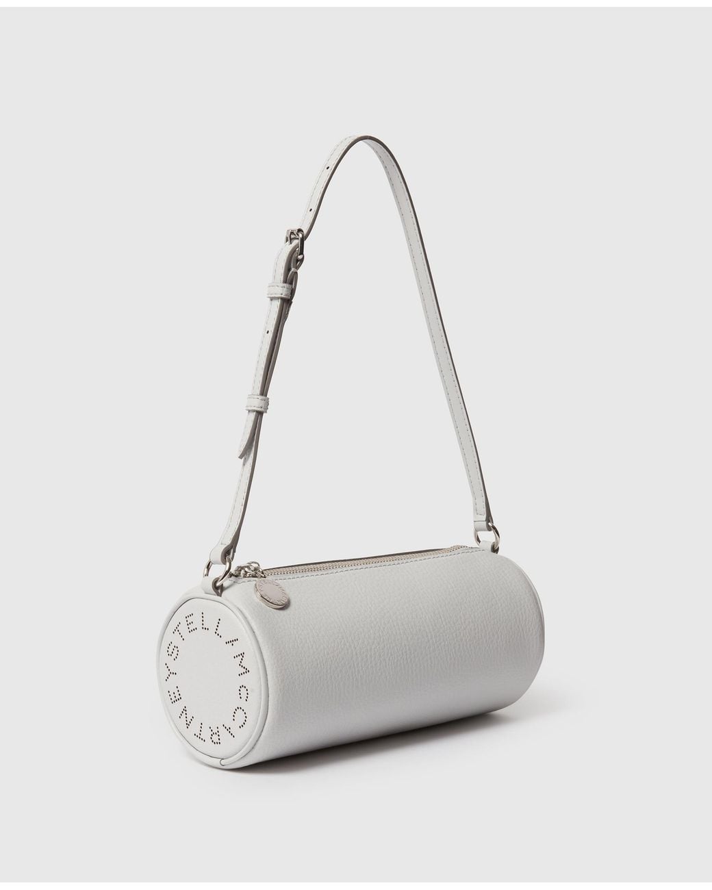 Stella McCartney White Logo Bracelet Pouch