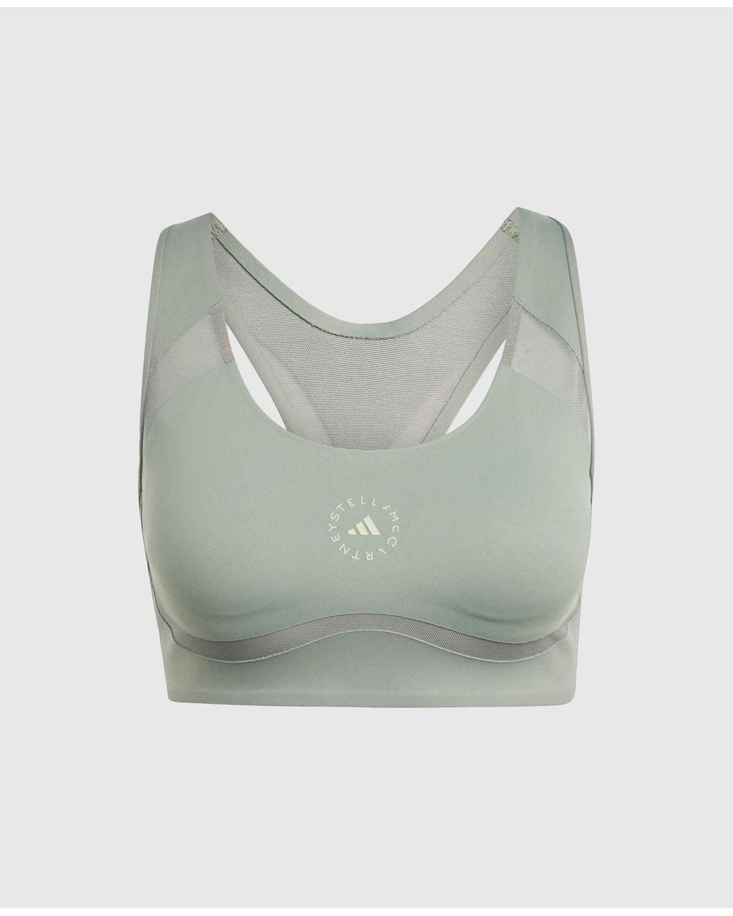 Stella McCartney Gray Truepurpose Power Impact Training Bra
