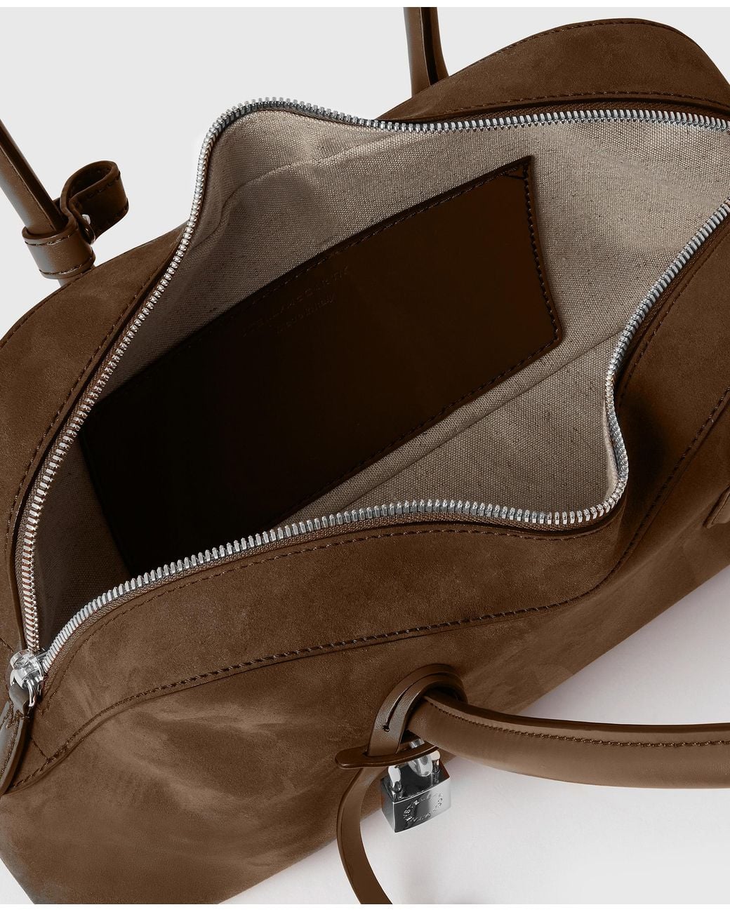 Stella McCartney Brown Ryder Suede Shoulder Bag