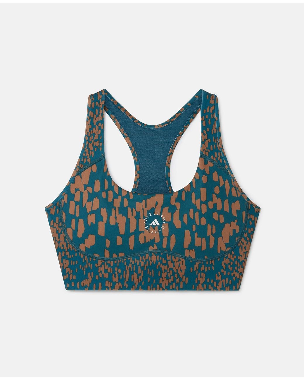 Stella McCartney Blue Truepurpose Power Impact Medium Support Sports Bra