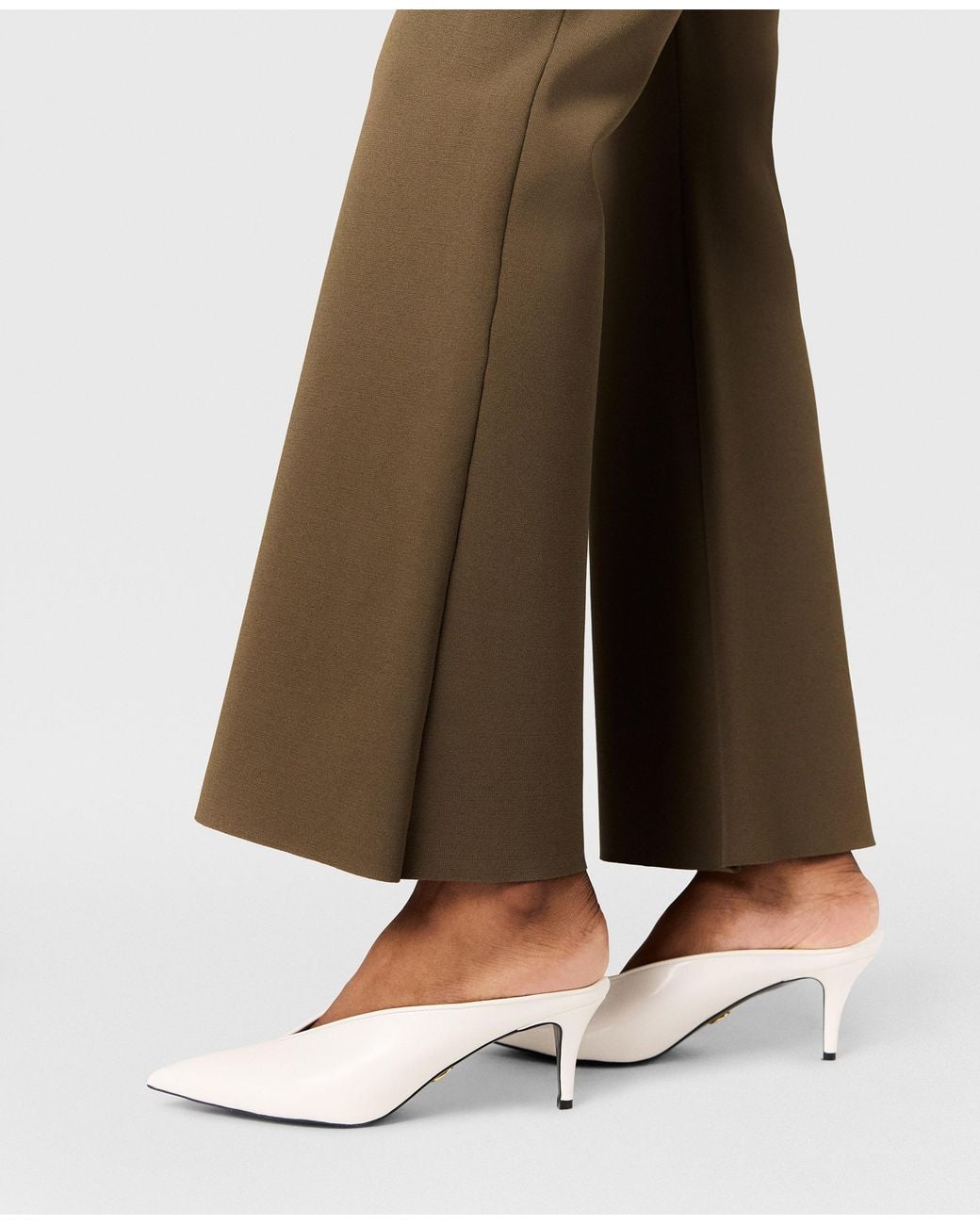 Stella McCartney Green Compact Knit Trousers