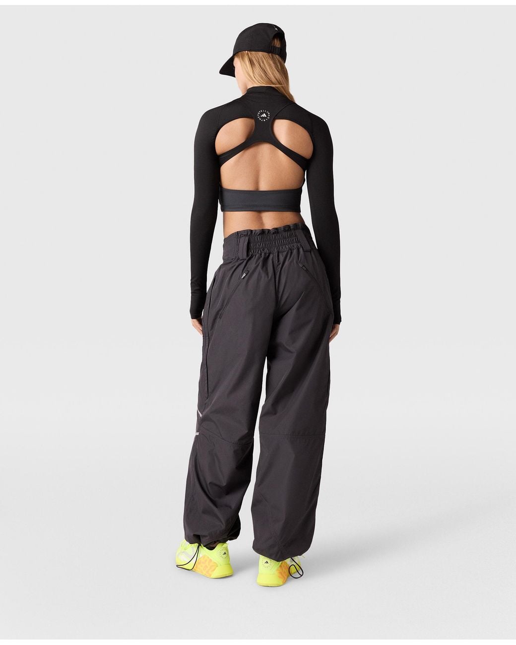 Stella McCartney Gray Truelife Woven Trackpants