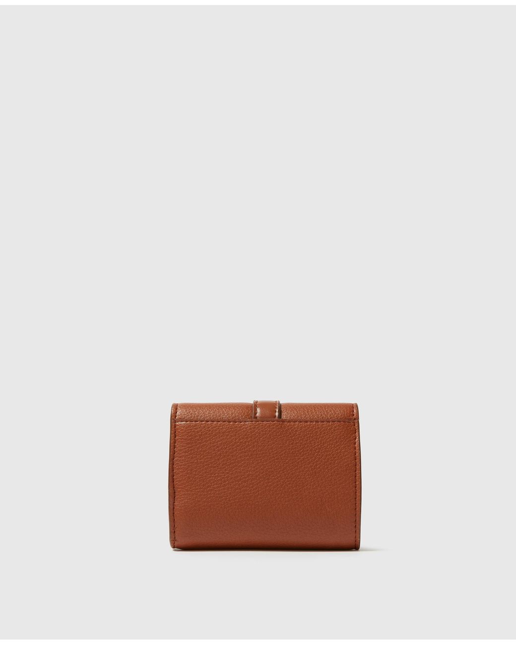 Stella McCartney Brown Ryder Tri-fold Wallet