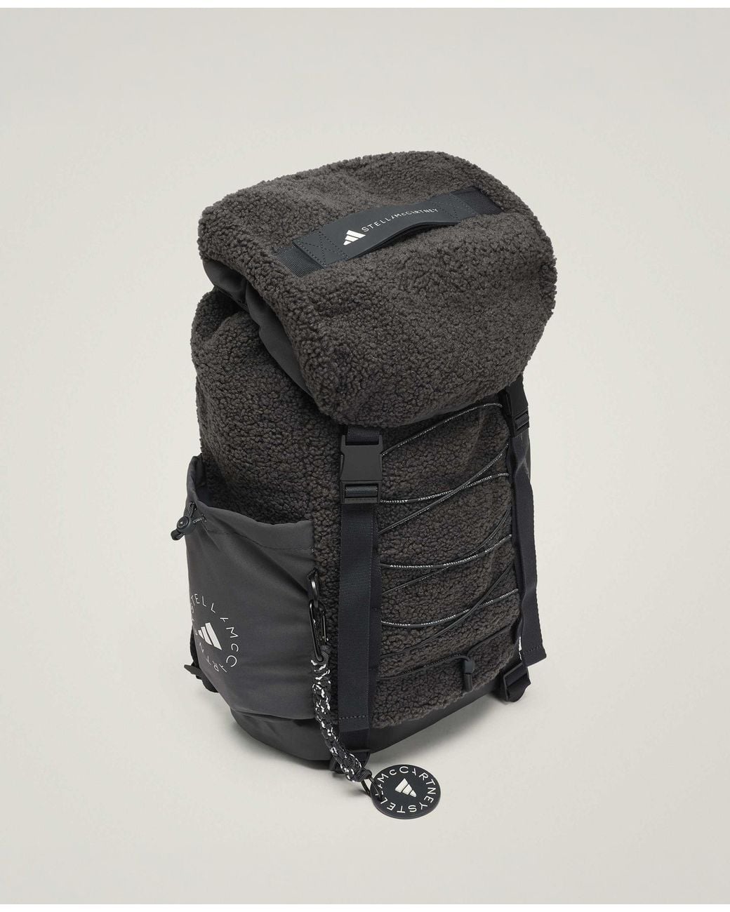Stella McCartney Black Adidas By Fleece Backpack