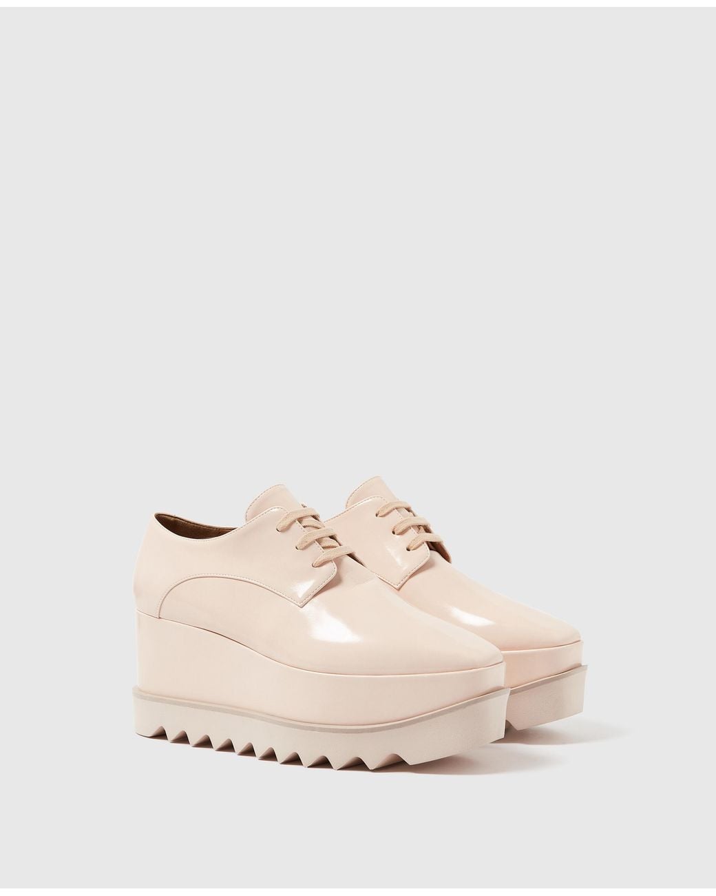 Stella McCartney Natural Elyse Platform Shoes