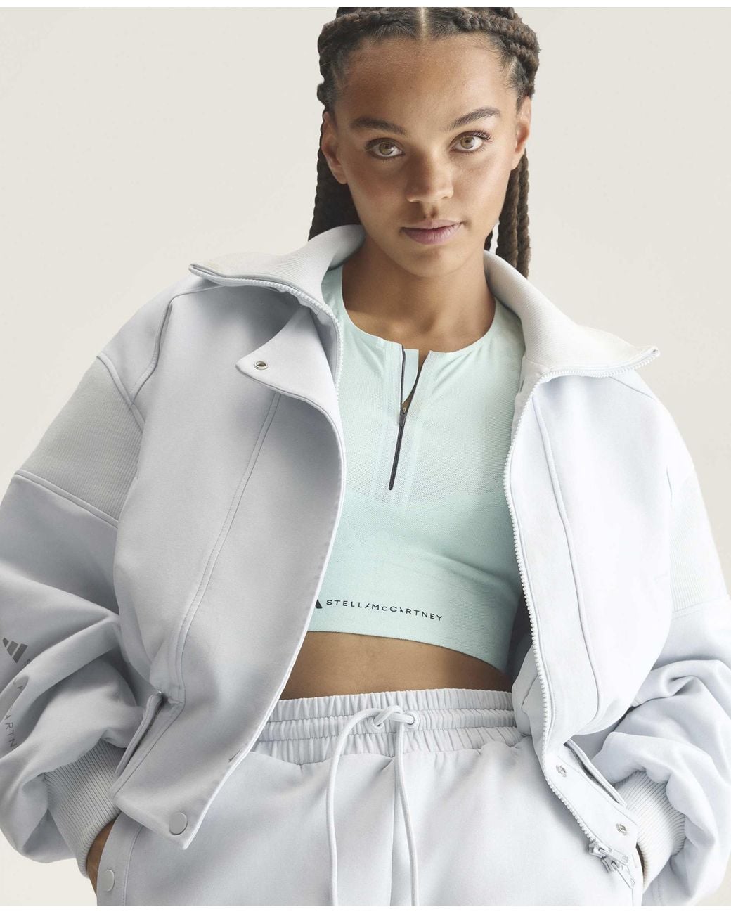 Stella McCartney White Adidas By Stadium Jacket