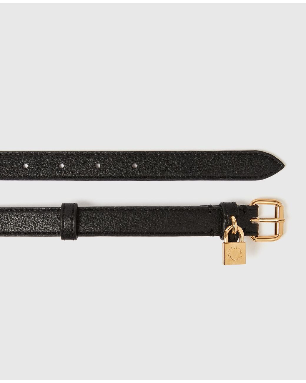 Stella McCartney White Ryder Buckle Belt