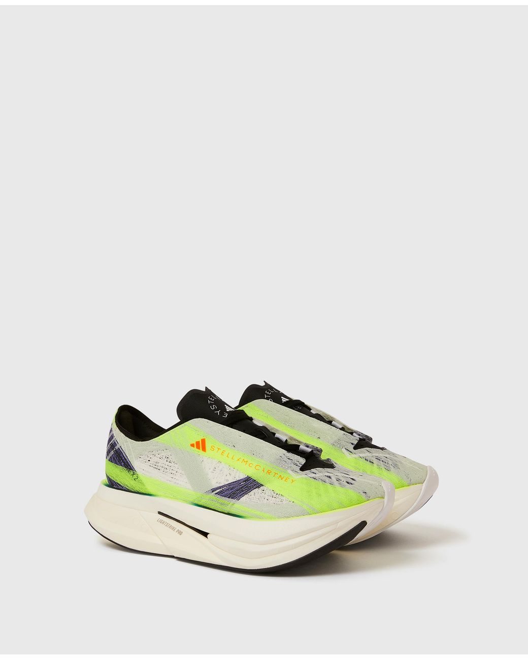 Stella McCartney Green Prime X 2 Strung Running Sneakers