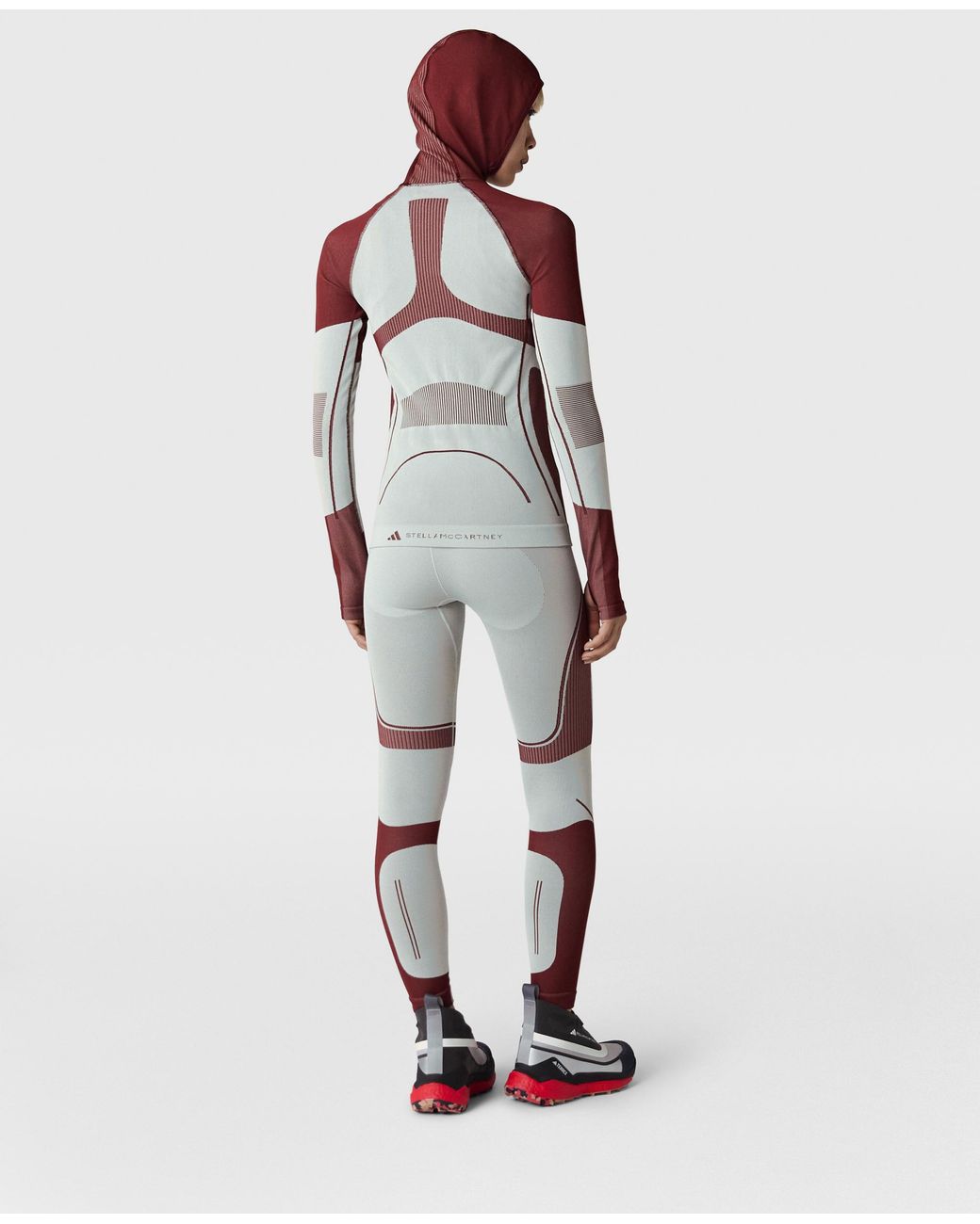 Stella McCartney Red Truenature Seamless Leggings