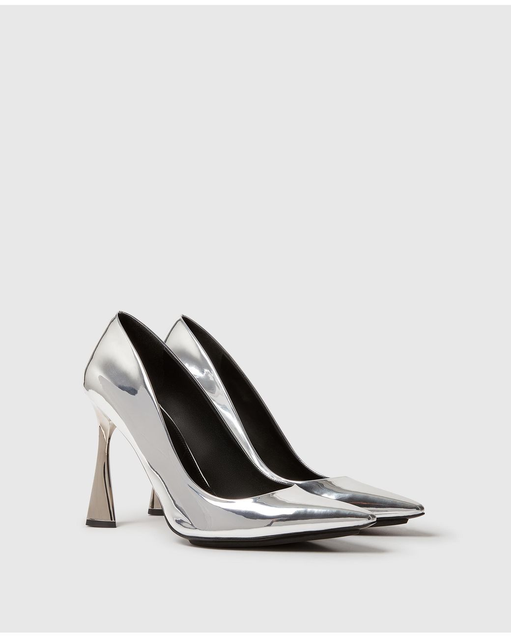Stella McCartney White Elsa Patent Pumps