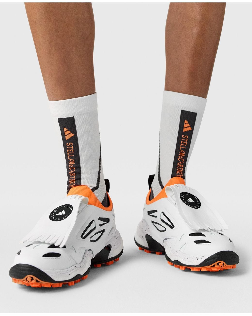 Stella McCartney White Codechaos Golf Trainers