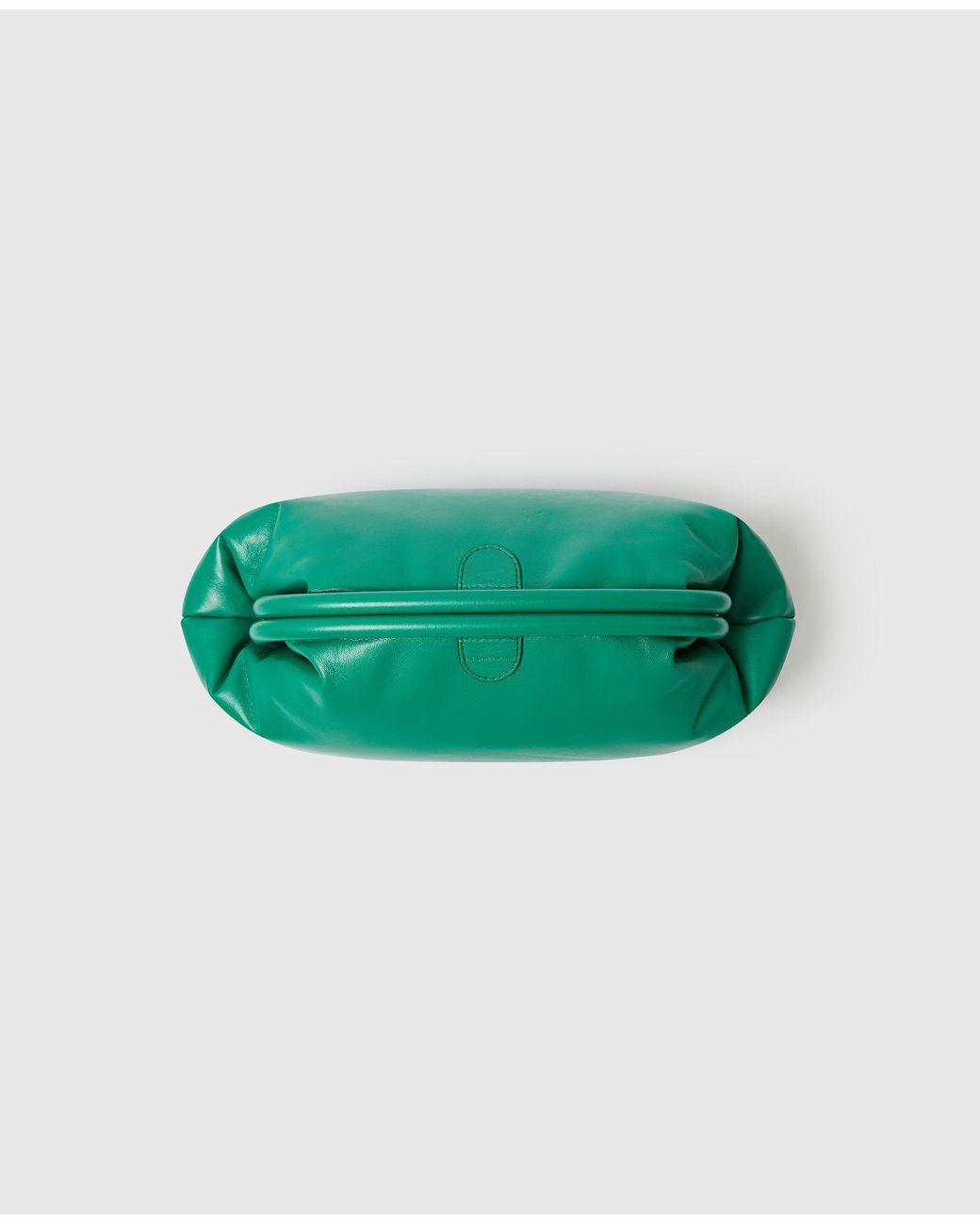 Stella McCartney Green Falabella Padded Soft Clutch