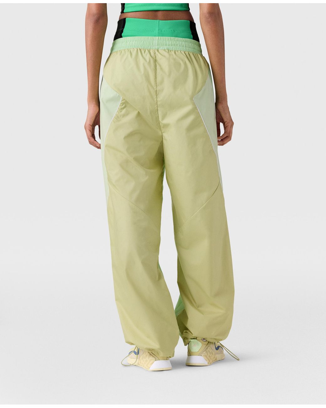 Stella McCartney Green Truelife Woven Trackpants