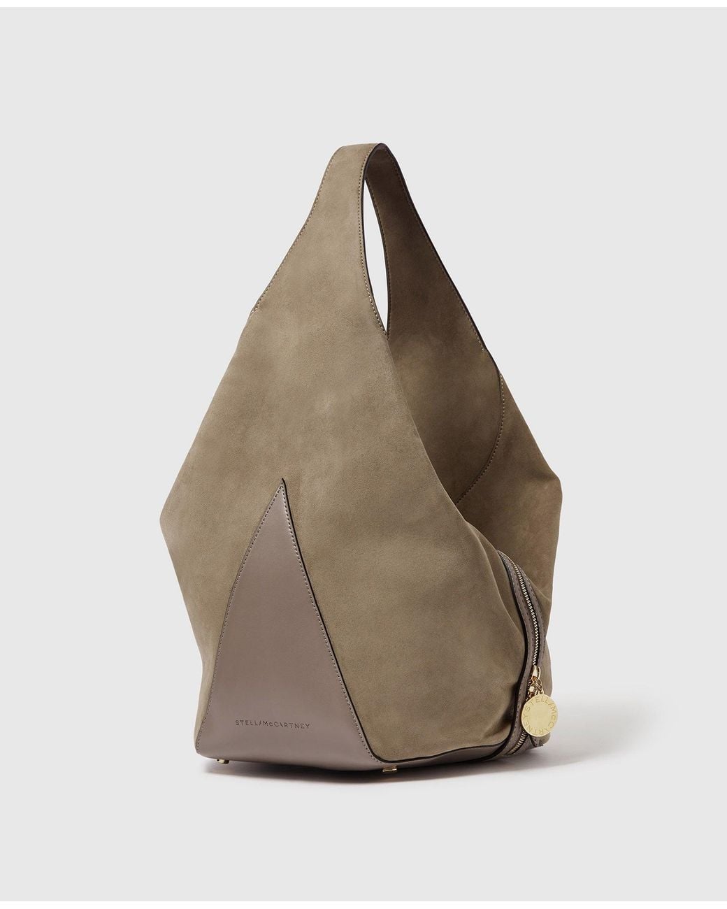 Stella McCartney Natural Appaloosa Medium Bucket Bag