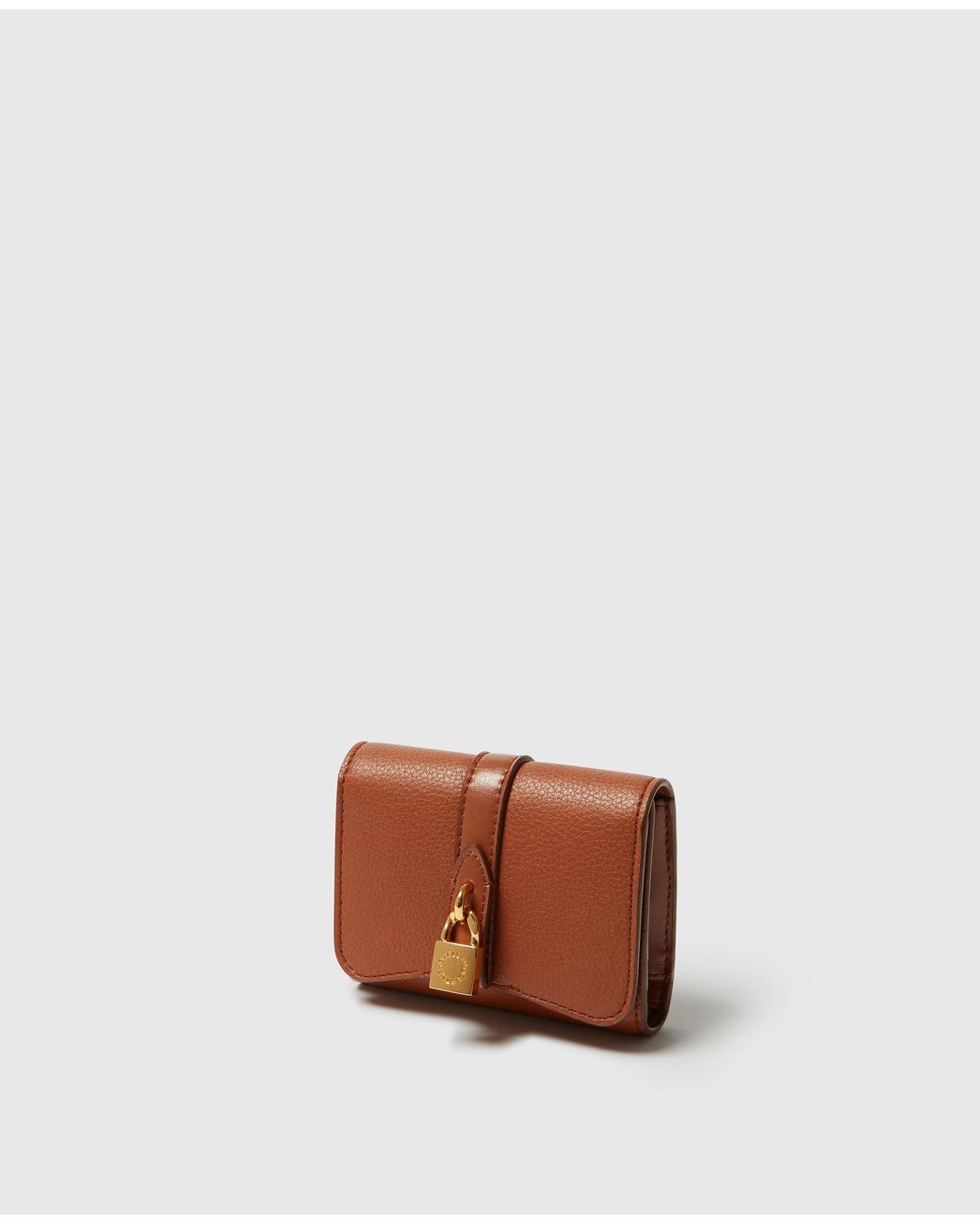 Stella McCartney Brown Ryder Tri-fold Wallet