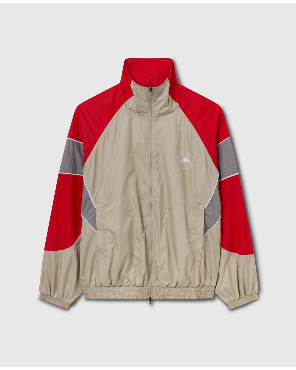 Stella McCartney Red Truelife Woven Track Jacket