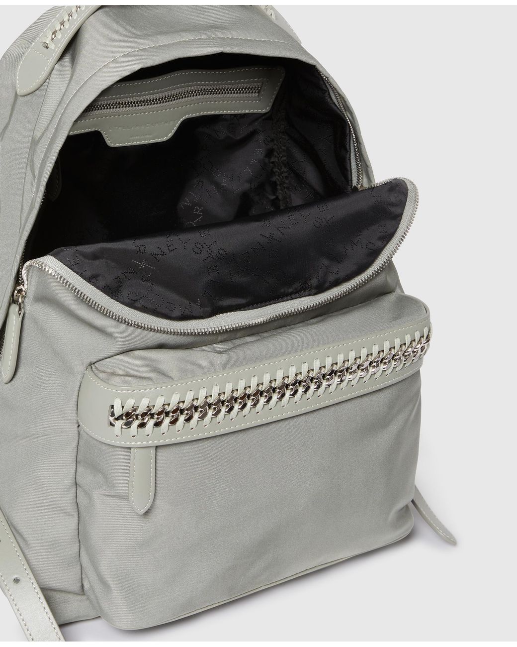 Stella McCartney Gray Falabella Backpack
