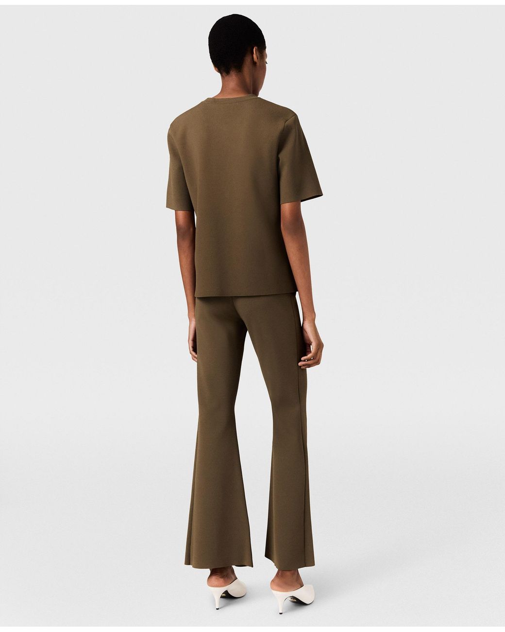 Stella McCartney Green Compact Knit Trousers