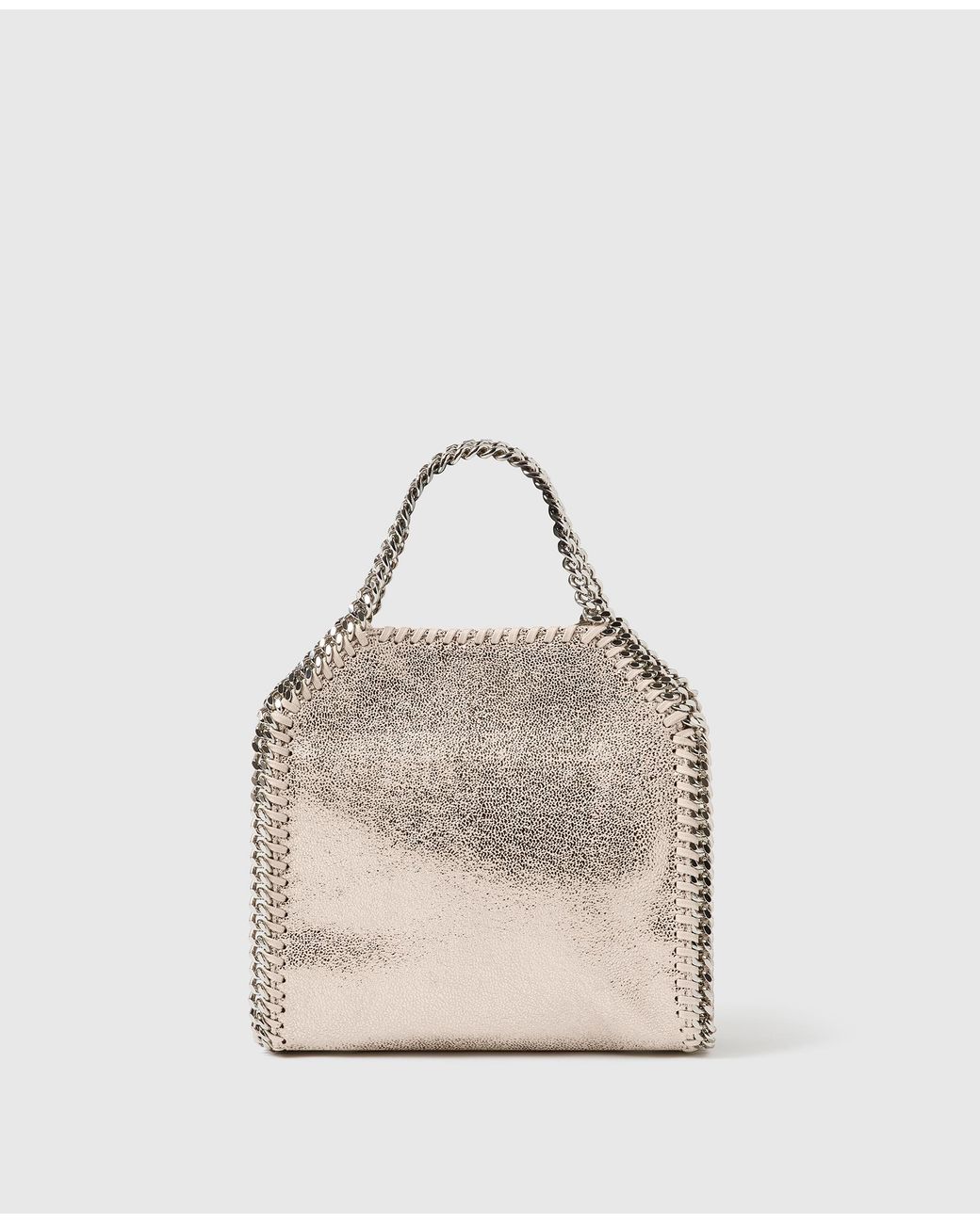 Stella McCartney Natural Falabella Tiny Shoulder Bag
