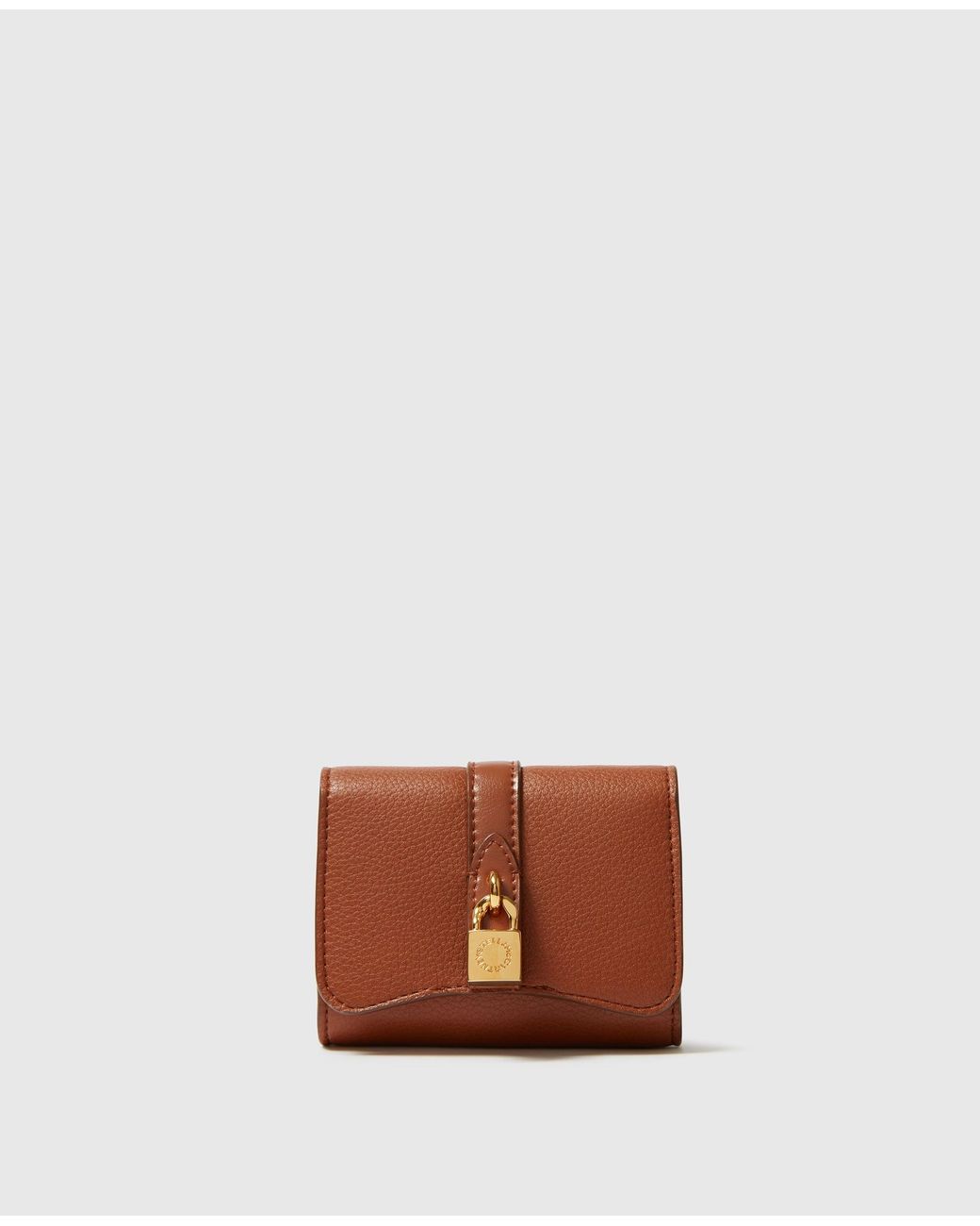 Stella McCartney Brown Ryder Tri-fold Wallet