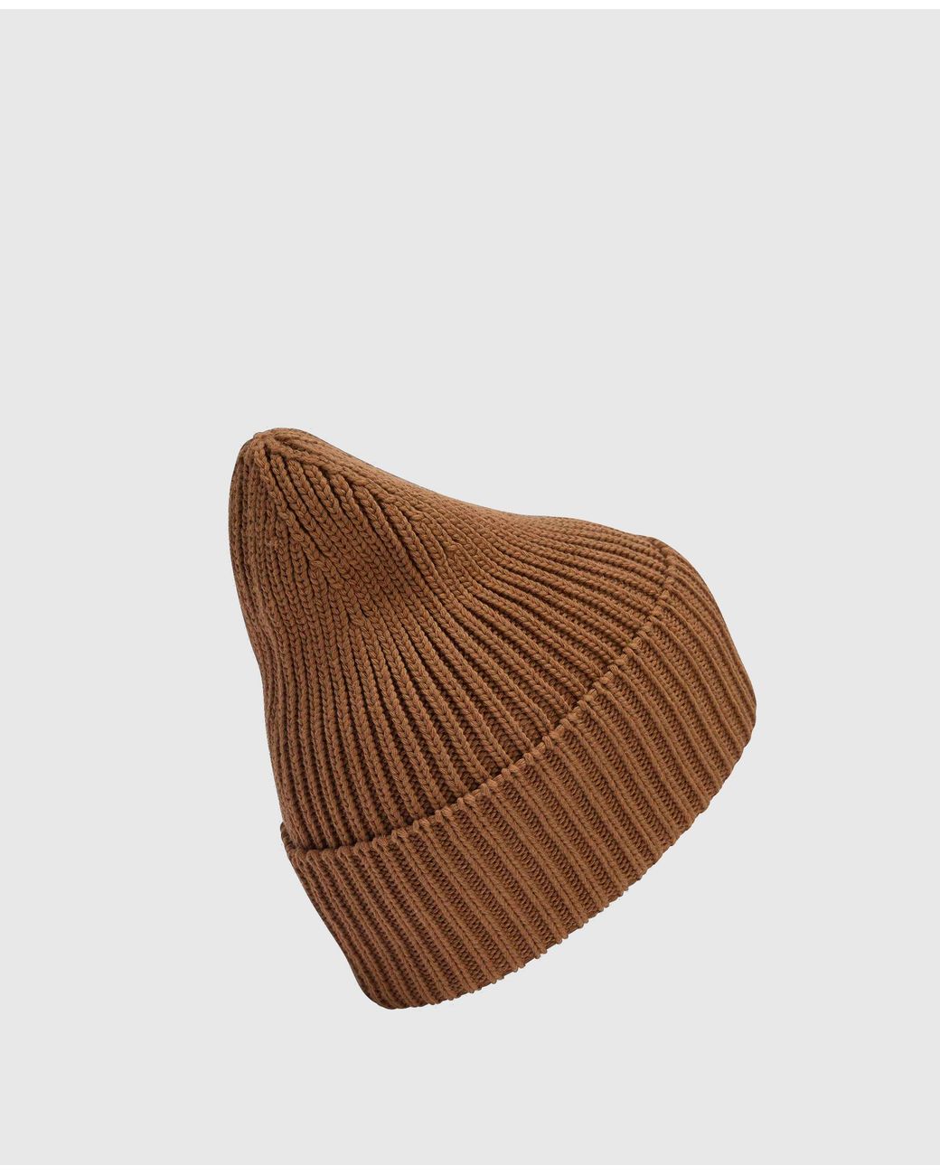 Stella McCartney Brown Logo Beanie