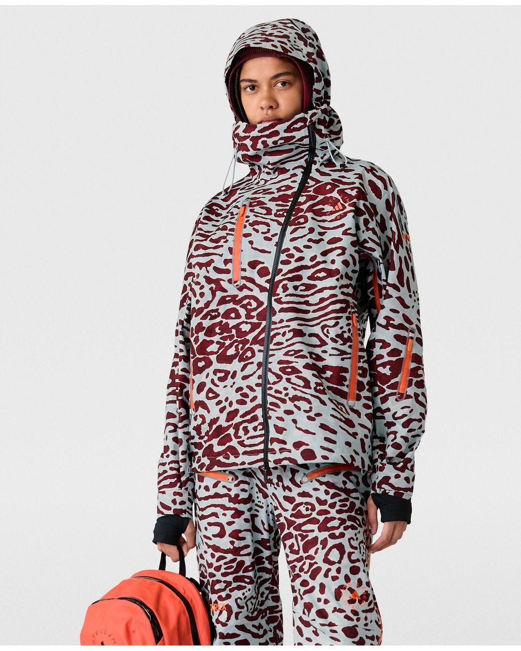 Stella McCartney Red Terrex Truenature Ski Jacket