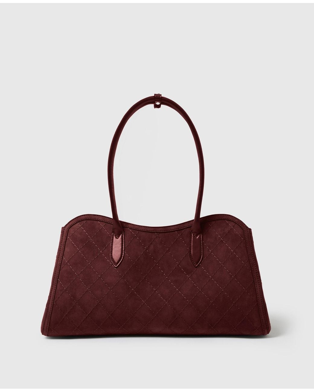 Stella McCartney Purple Ryder Quilted Tote Bag