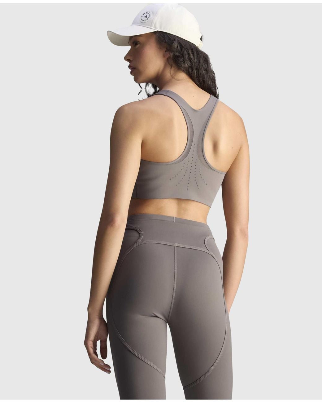 Stella McCartney Gray Truepurpose Power Impact Training Bra