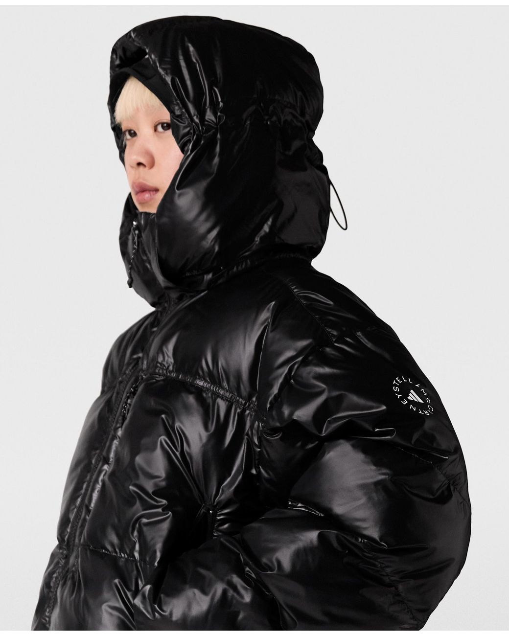 Stella McCartney Black Adidas By Padded Winter Jacket