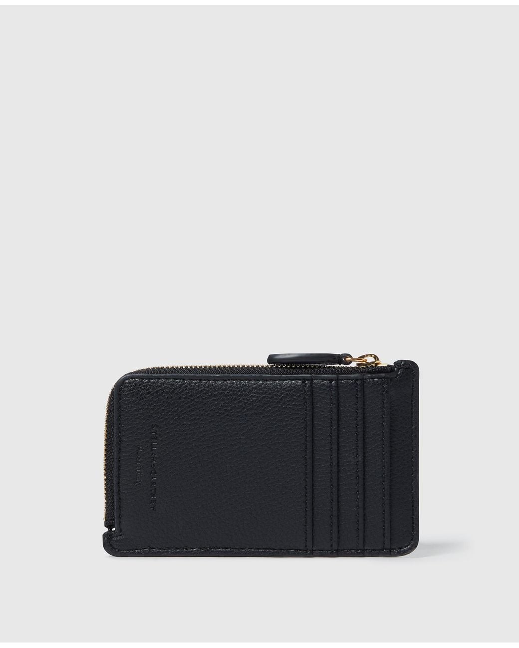 Stella McCartney Blue Ryder Zip Cardholder