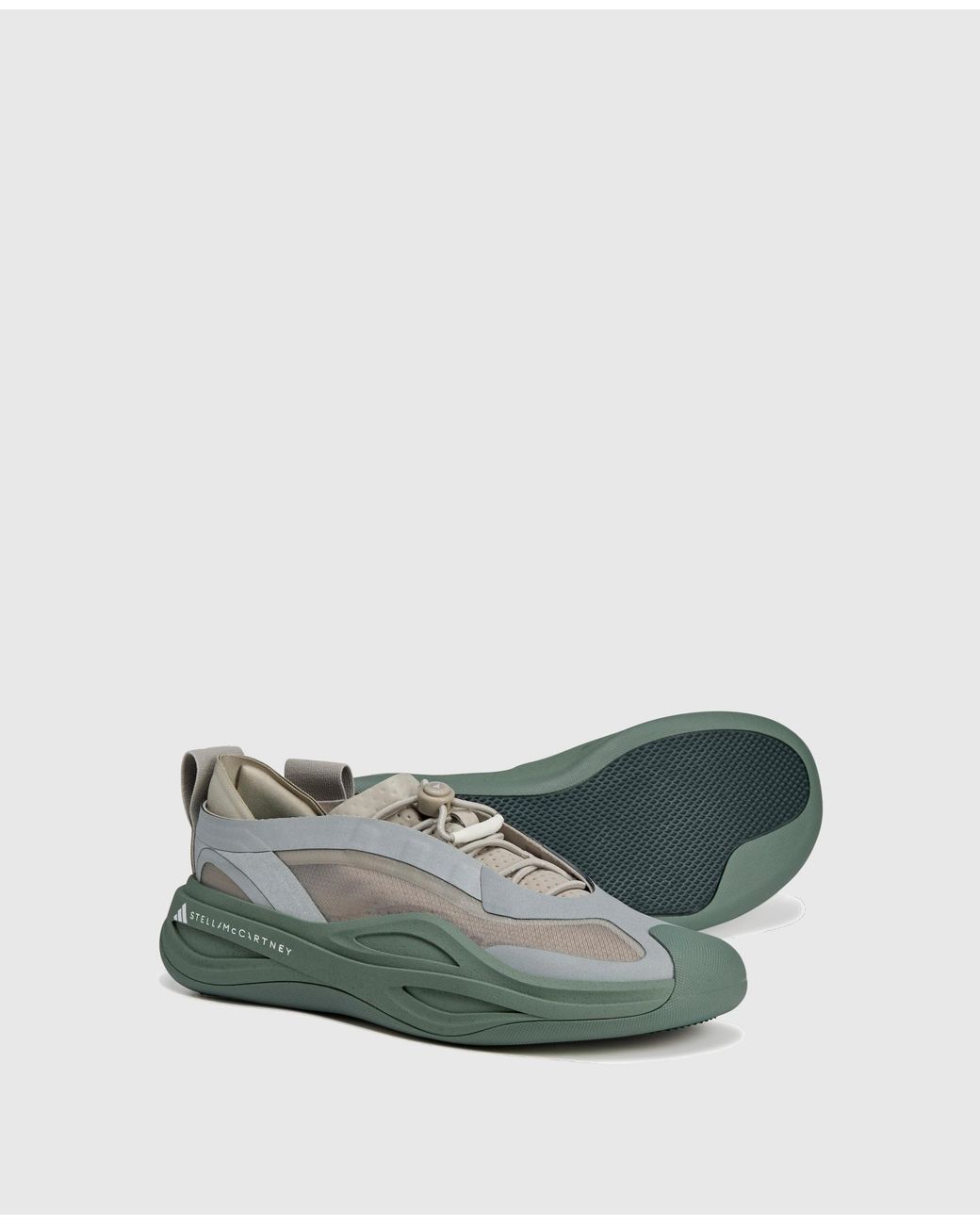 Stella McCartney Green Sportswear Low Ground Trainers