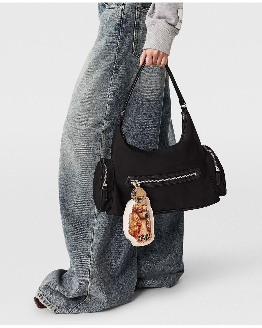 Stella McCartney White Jeff Koons Doggy Style Keyring