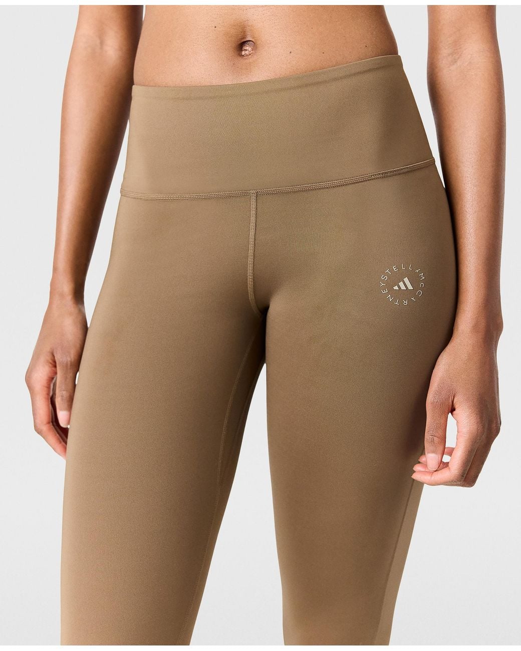 Stella McCartney Natural Truestrength Yoga 7/8 Leggings