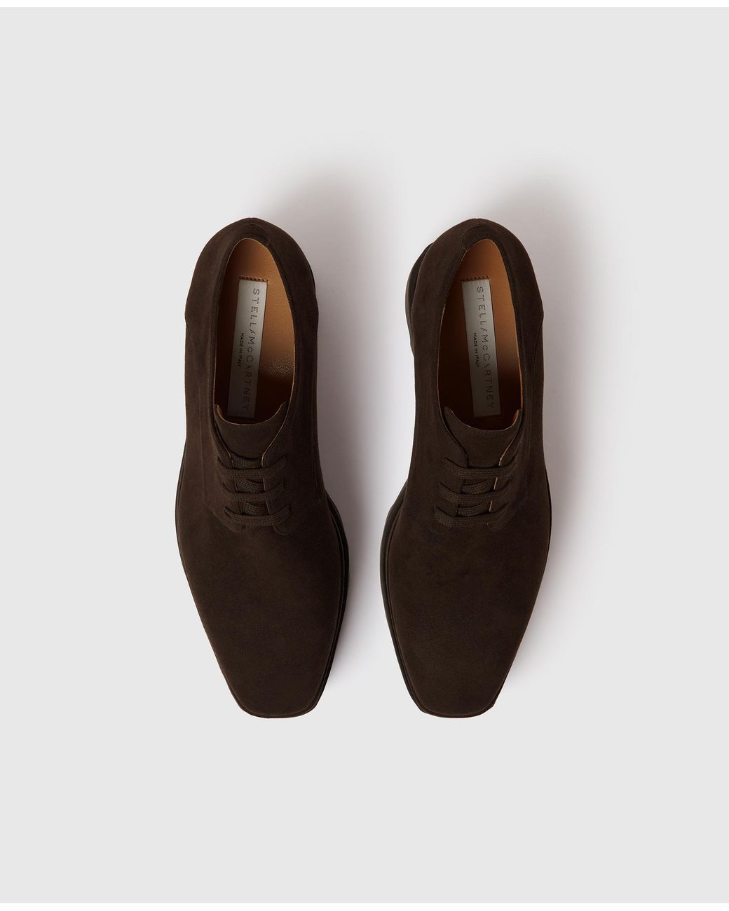 Stella McCartney Brown Logo Elyse Platforms