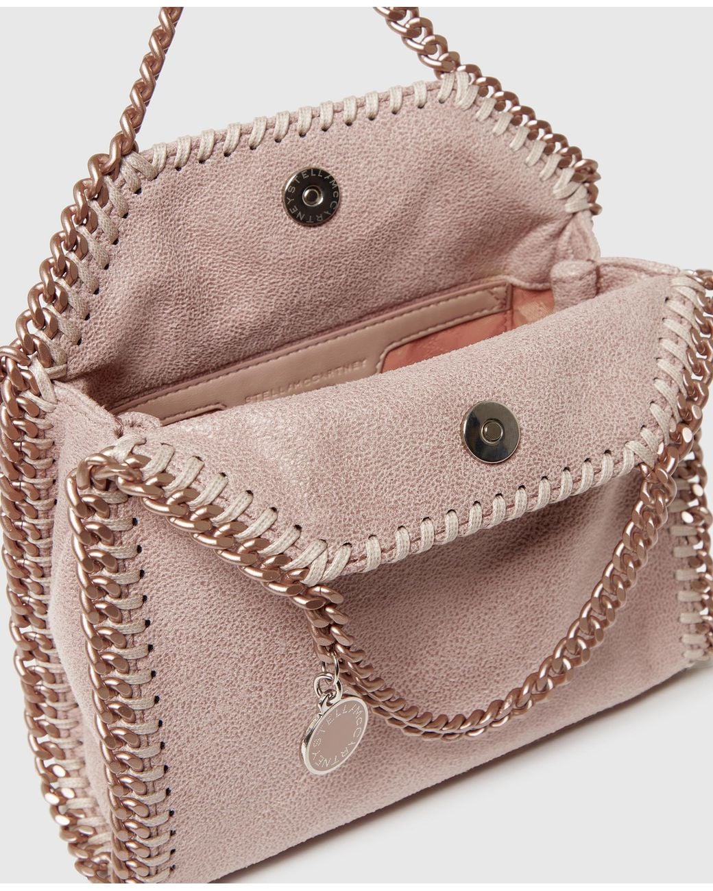 Stella McCartney Pink Falabella Tiny Tote Bag