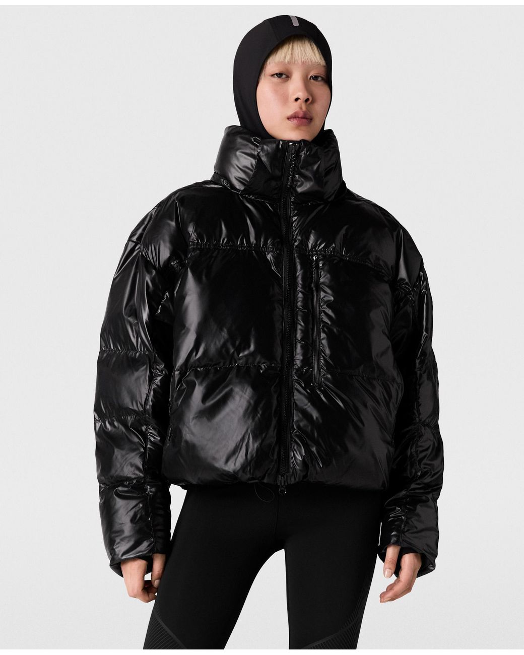 Stella McCartney Black Adidas By Padded Winter Jacket