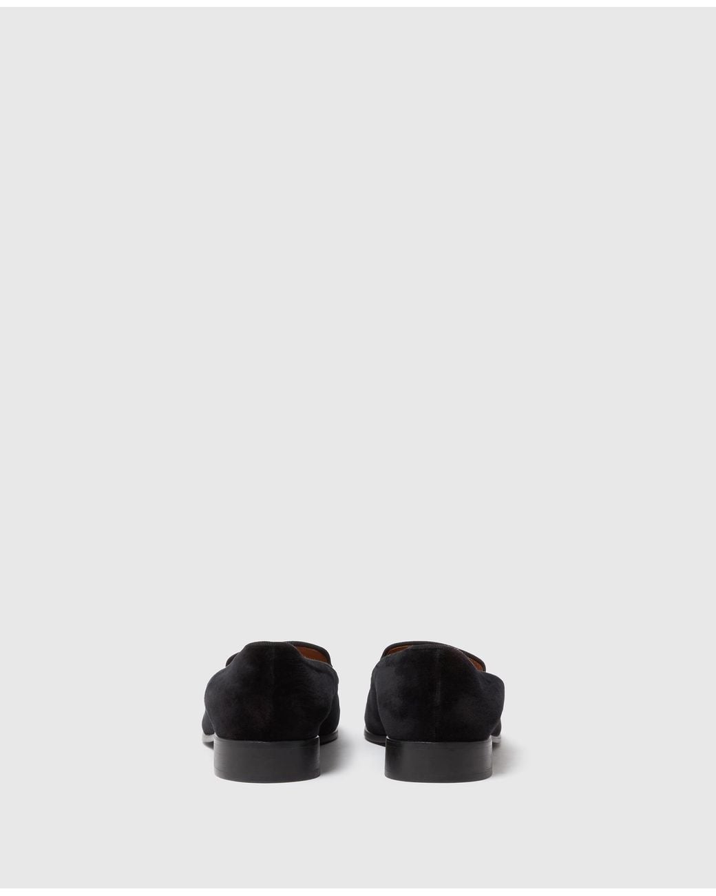 Stella McCartney White Embroidered Velvet Loafers